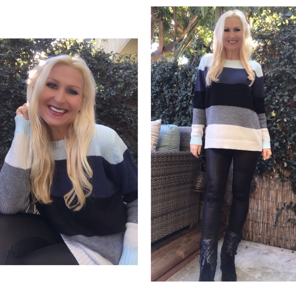 🌟Beautiful Multi-Colored Sweater🌟 - Picture 4 of 6